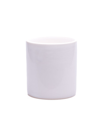 Ceramic Jar - White Gloss 